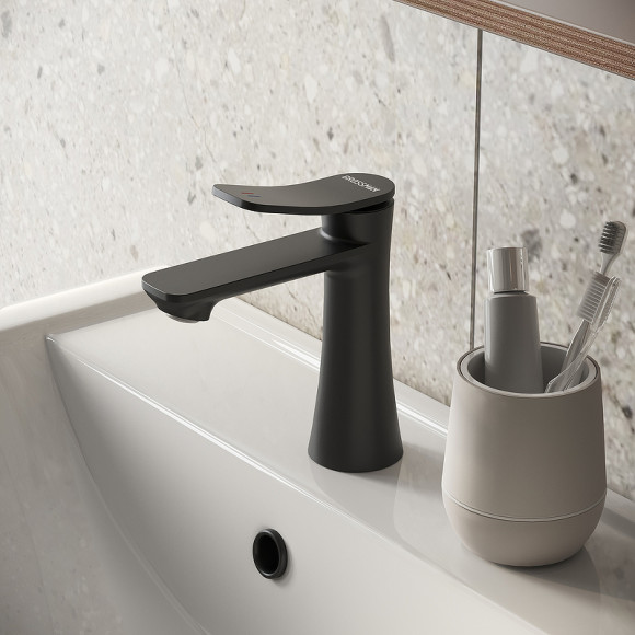 Смеситель для раковины Grossman Advans 510.K35.09.210 Черный матовый Смеситель для раковины Grossman Advans 510.K35.09.210 Черный матовый