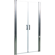 Душевая дверь в нишу River Suez 100 МТ 10000001116 профиль Матовый хром стекло матовое