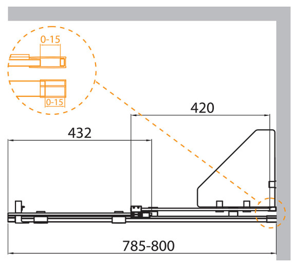Шторка на ванну Cezares Stream 80 STREAM-VFS-11-80/150-C-Cr профиль Хром стекло прозрачное Шторка на ванну Cezares Stream 80 STREAM-VFS-11-80/150-C-Cr профиль Хром стекло прозрачное
