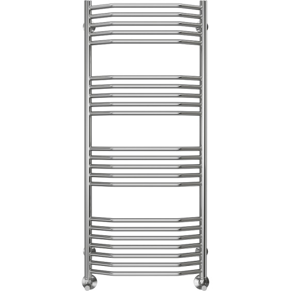 Водяной полотенцесушитель Terminus Виктория П22 500x1200 4670078529558 Хром, нижнее подключение, G 1/2" ВР, с угловым соединением