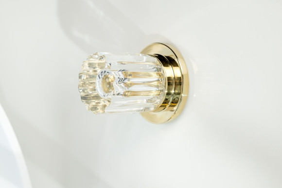 Смеситель для раковины Boheme Elegante 152-2-G-EL Золото