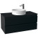 Тумба под раковину Jacob Delafon Madeleine 100 EB2084-J53 подвесная Черная матовая