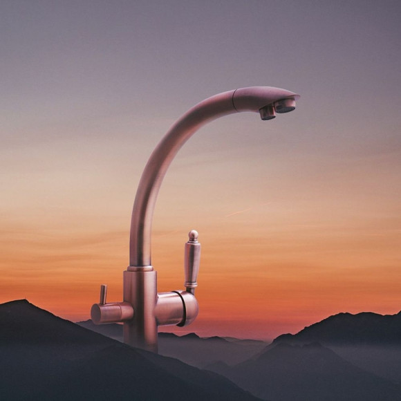 Смеситель для кухни Swedbe Selene Plus 8044 Медь Смеситель для кухни Swedbe Selene Plus 8044 Медь