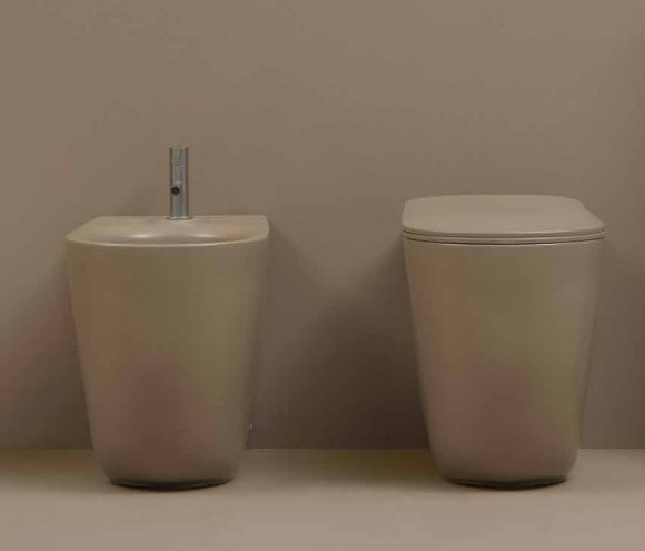 Биде Kerasan Nolita 532081*1 Коричневый орех Биде Kerasan Nolita 532081*1 Коричневый орех