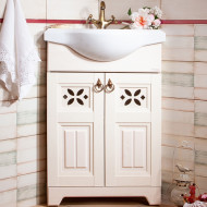 Тумба под раковину Бриклаер Кантри 61 4627125413704 угловая Бежевый дуб прованс Тумба под раковину Бриклаер Кантри 61 4627125413704 угловая Бежевый дуб прованс