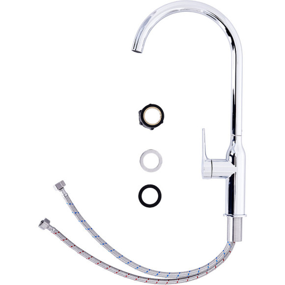 Смеситель для кухни Orange Boni M15-001cr Хром Смеситель для кухни Orange Boni M15-001cr Хром