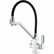 Смеситель для кухни Gappo G18 G4318 Хром Черный Смеситель для кухни Gappo G18 G4318 Хром Черный