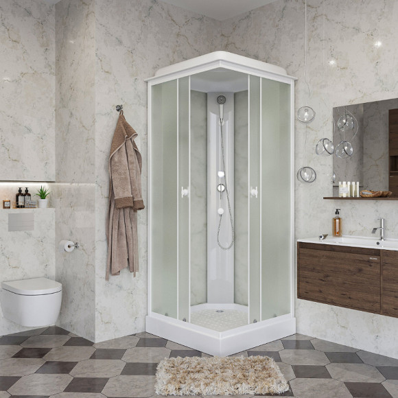Душевая кабина Niagara Promo 90x90 P90/13Q/MT без гидромассажа Душевая кабина Niagara Promo 90x90 P90/13Q/MT без гидромассажа