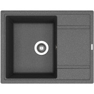 Кухонная мойка Florentina Липси-650 20.125.C0650.102 Черная