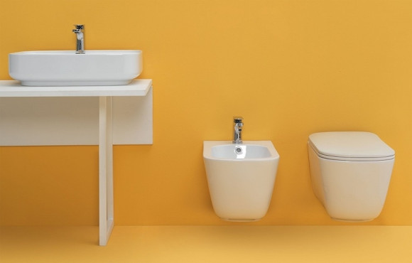 Унитаз Kerasan Tribeca 511430 подвесной Белый матовый без сиденья Унитаз Kerasan Tribeca 511430 подвесной Белый матовый без сиденья