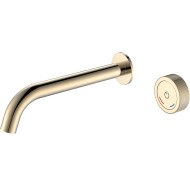 Смеситель для раковины Boheme Tech 158/2-G Золото