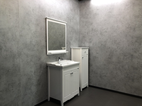 Зеркало Comforty Тбилиси 70 00003132631 Белый глянец Зеркало Comforty Тбилиси 70 00003132631 Белый глянец