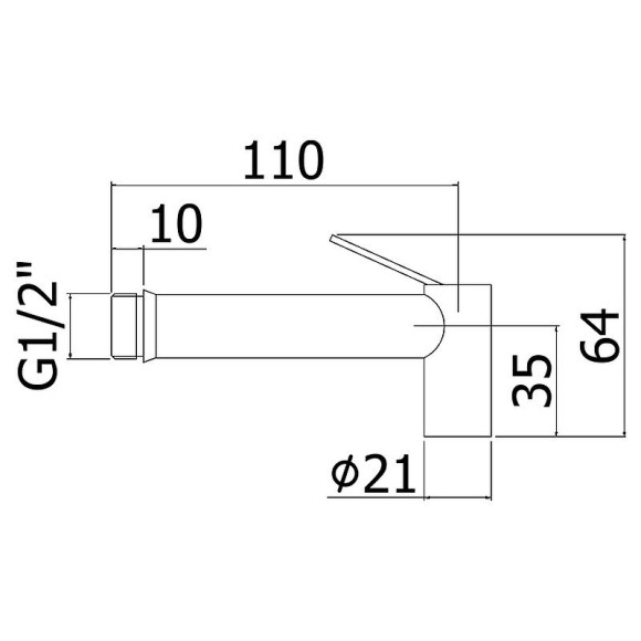 Гигиенический душ Paffoni Tweet Round ZDOC120NO Черный
