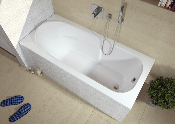Акриловая ванна Riho Columbia 175x80 B003001005 (BA0400500000000) без гидромассажа Акриловая ванна Riho Columbia 175x80 B003001005 (BA0400500000000) без гидромассажа