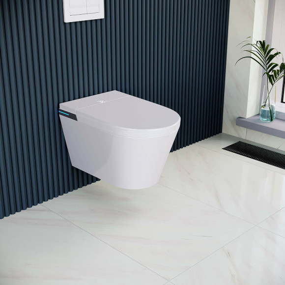 Комплект унитаза биде с инсталляцией RGW SW-70 63420270-01 с сиденьем Микролифт и клавишей смыва Хром