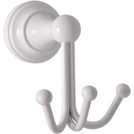 Тройной крючок Rav Slezak Morava MKA0105B Белый матовый Тройной крючок Rav Slezak Morava MKA0105B Белый матовый