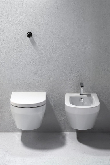 Унитаз GSI Pura 881611 подвесной без сиденья Унитаз GSI Pura 881611 подвесной без сиденья