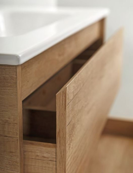 Тумба под раковину BelBagno Kraft 90 KRAFT-900-2C-SO-RT подвесная Табачный дуб