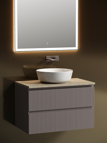 Тумба под раковину Sancos Snob T 80 SNT80SM подвесная Doha Soft