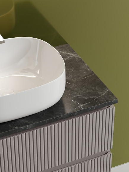 Тумба под раковину Sancos Snob T 80 SNT80SM подвесная Doha Soft