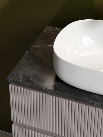 Тумба под раковину Sancos Snob T 80 SNT80SM подвесная Doha Soft