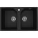 Кухонная мойка Ulgran Practik PR-M 770-004 Черный оникс