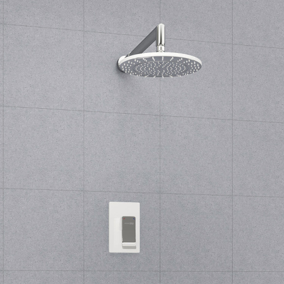 Душевая система WasserKRAFT Aller A12667WHITE Белый Хром Душевая система WasserKRAFT Aller A12667WHITE Белый Хром