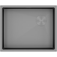 Кухонная мойка Paulmark Next-Skew 54 Uni PM885444-MG Матовый серый Кухонная мойка Paulmark Next-Skew 54 Uni PM885444-MG Матовый серый