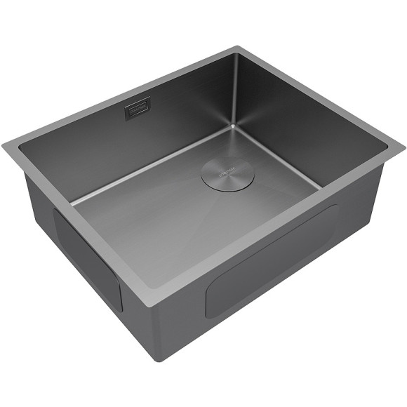 Кухонная мойка Paulmark Next-Skew 54 Uni PM885444-MG Матовый серый Кухонная мойка Paulmark Next-Skew 54 Uni PM885444-MG Матовый серый