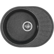 Кухонная мойка Aquaton Чезана 57 1A711232CS210 Графит