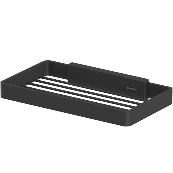 Мыльница Whitecross Cubo black CU2424BL Черный матовый
