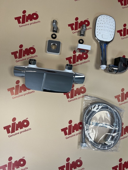 Смеситель для ванны Timo Helmi 4024/00-16Y Хром Белый