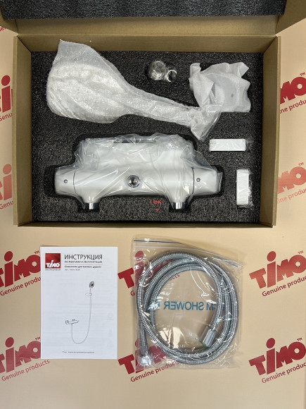 Смеситель для ванны Timo Helmi 4024/00-16Y Хром Белый