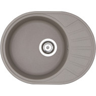 Кухонная мойка Aquaton Чезана 57 1A711232CS250 Серый шелк