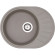 Кухонная мойка Aquaton Чезана 57 1A711232CS250 Серый шелк