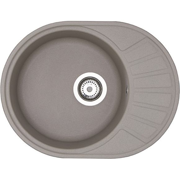 Кухонная мойка Aquaton Чезана 57 1A711232CS250 Серый шелк