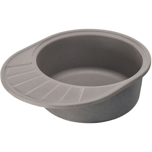 Кухонная мойка Aquaton Чезана 57 1A711232CS250 Серый шелк