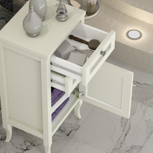 Тумба Opadiris Мираж 44 R 00-00000046 Слоновая кость