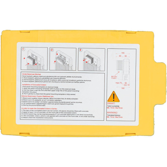 Инсталляция Allen Brau Project Color 9.1PR10.20 для унитаза без клавиши смыва Инсталляция Allen Brau Project Color 9.1PR10.20 для унитаза без клавиши смыва