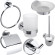 Набор аксессуаров для ванной Bemeta Omega 6 204601 Хром Набор аксессуаров для ванной Bemeta Omega 6 204601 Хром