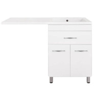 Тумба под раковину Style Line ВаЛеРо 120 Люкс Plus Белая