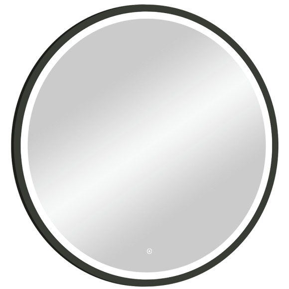 Зеркало Континент Style D 800 ЗЛП2254 с подсветкой Черное с сенсорным выключателем Зеркало Континент Style D 800 ЗЛП2254 с подсветкой Черное с сенсорным выключателем