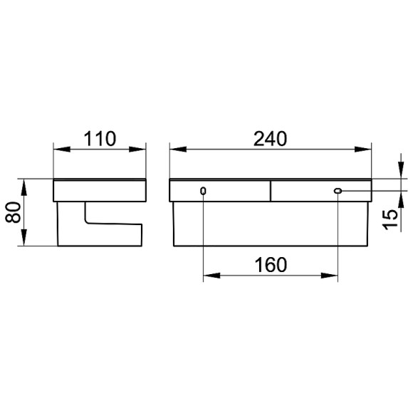 Полочка для душа Keuco Collection Moll 12758 010000 Хром Полочка для душа Keuco Collection Moll 12758 010000 Хром