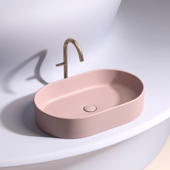 Раковина-чаша Ceramicanova Element 61 CN6048MP Розовая матовая Раковина-чаша Ceramicanova Element 61 CN6048MP Розовая матовая