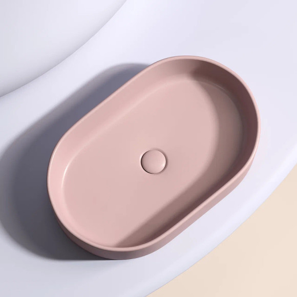 Раковина-чаша Ceramicanova Element 61 CN6048MP Розовая матовая Раковина-чаша Ceramicanova Element 61 CN6048MP Розовая матовая