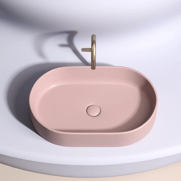 Раковина-чаша Ceramicanova Element 61 CN6048MP Розовая матовая Раковина-чаша Ceramicanova Element 61 CN6048MP Розовая матовая