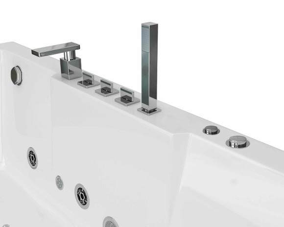 Акриловая ванна Grossman 170х80 GR-17000-1R с гидромассажем