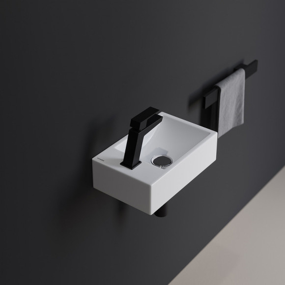 Раковина Berges Small 37 L 182009 Белая глянцевая Раковина Berges Small 37 L 182009 Белая глянцевая