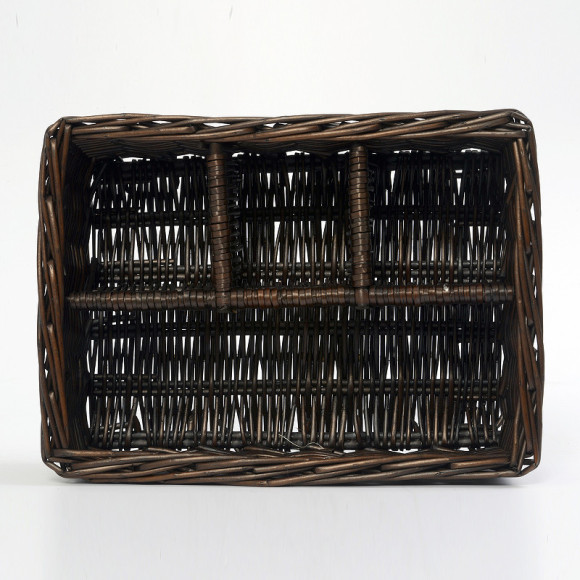 Корзина для аксессуаров WasserKRAFT Neime WB-190-M Темно-коричневая Корзина для аксессуаров WasserKRAFT Neime WB-190-M Темно-коричневая