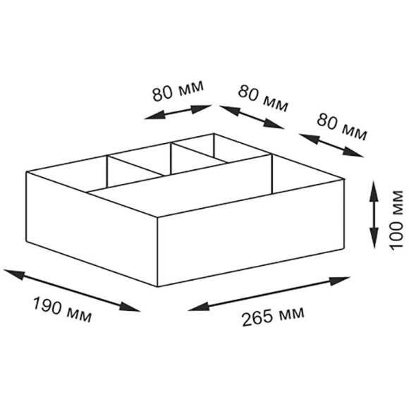 Корзина для аксессуаров WasserKRAFT Neime WB-190-M Темно-коричневая Корзина для аксессуаров WasserKRAFT Neime WB-190-M Темно-коричневая